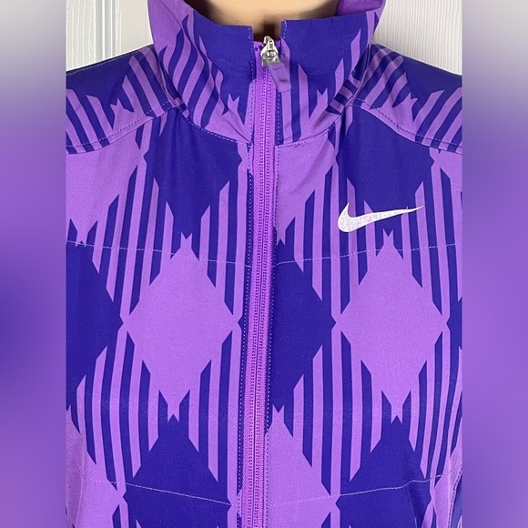 Nike Sport Lady Golf XS Vest Hyper Plum Grape Purple - Picture 4 of 9